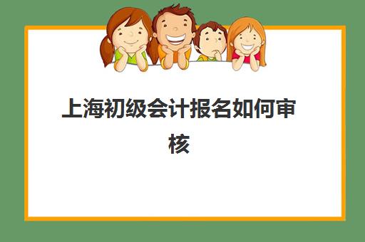 上海初级会计报名如何审核(上海初级会计报名如何审核资料)
