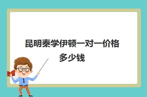 昆明秦学伊顿一对一价格多少钱(昆明一对一家教的价格)