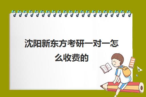 沈阳新东方考研一对一怎么收费的(沈阳考研报班价格一览表)