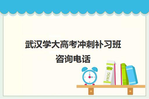 武汉学大高考冲刺补习班咨询电话