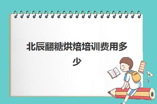 北辰翻糖烘焙培训费用多少(正规学烘焙学费价格表)