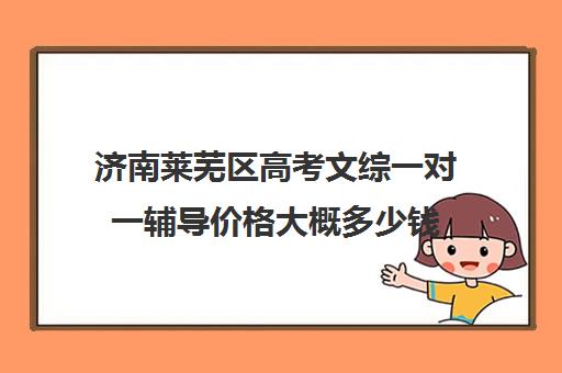 济南莱芜区高考文综一对一辅导价格大概多少钱(济南高考复读学校哪里好)