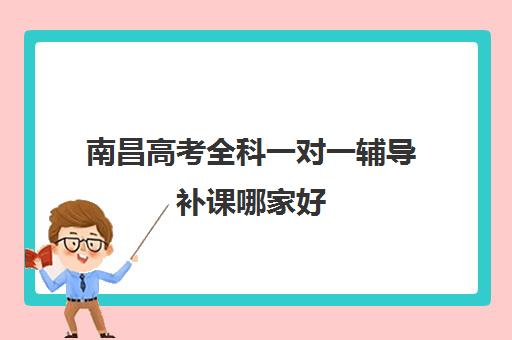 南昌高考全科一对一辅导补课哪家好(高三网上补课一对一平台哪个好)