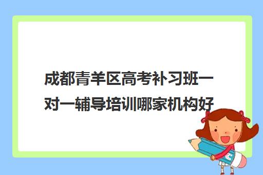 成都青羊区高考补习班一对一辅导培训哪家机构好