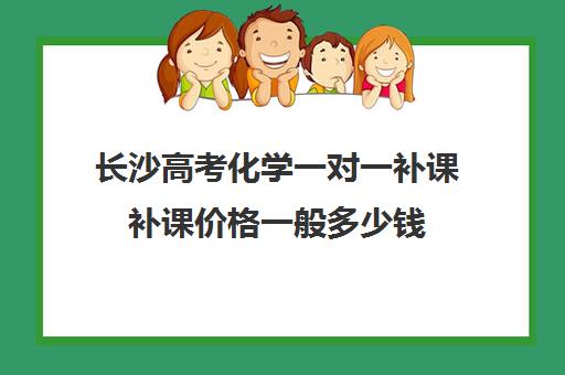 长沙高考化学一对一补课补课价格一般多少钱(高中补课一对一收费标准)