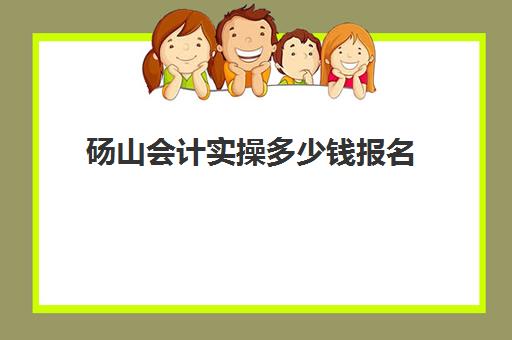 砀山会计实操多少钱报名(报会计培训班费用一般要多少)