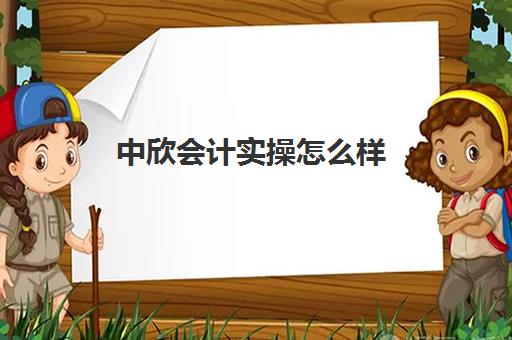 中欣会计实操怎么样(小白直接考中级会计怎么样)