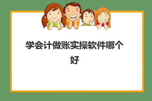 学会计做账实操软件哪个好(会计用的软件有哪些)