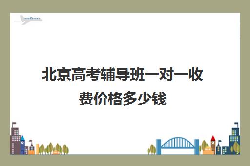 北京高考辅导班一对一收费价格多少钱(高考冲刺班一般收费)