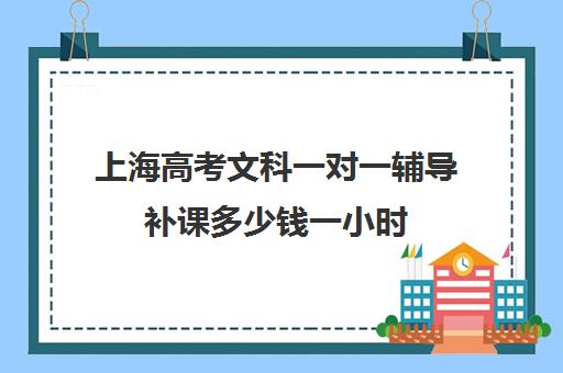 上海高考文科一对一辅导补课多少钱一小时(上海高考语文111分怎么样)