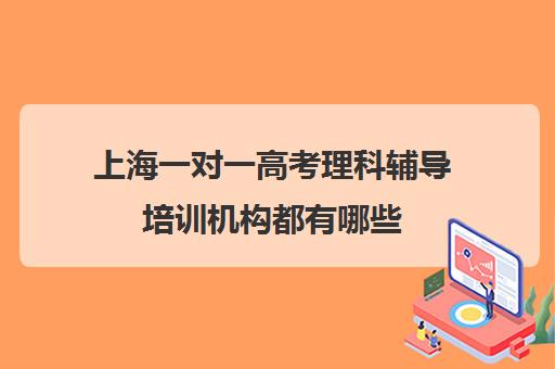 上海一对一高考理科辅导培训机构都有哪些(上海高三全日制补课机构)