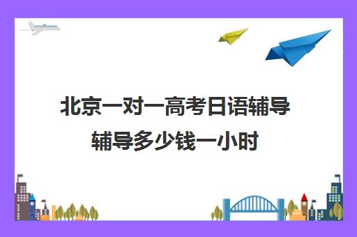 北京一对一高考日语辅导辅导多少钱一小时(一对一补课一小时多少钱)