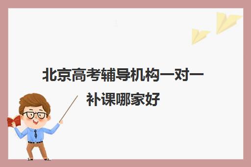 北京高考辅导机构一对一补课哪家好(高考线上辅导机构有哪些比较好)