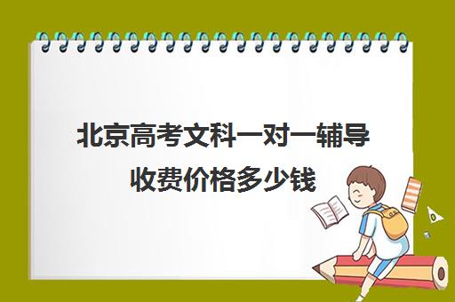 北京高考文科一对一辅导收费价格多少钱(家教辅导一对一收费)