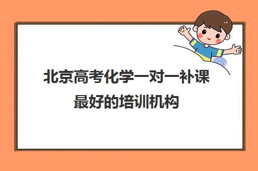 北京高考化学一对一补课最好的培训机构(高三化学一对一补课有用吗)