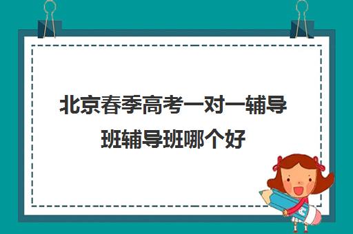 北京春季高考一对一辅导班辅导班哪个好(北京推荐的一对一辅导班)