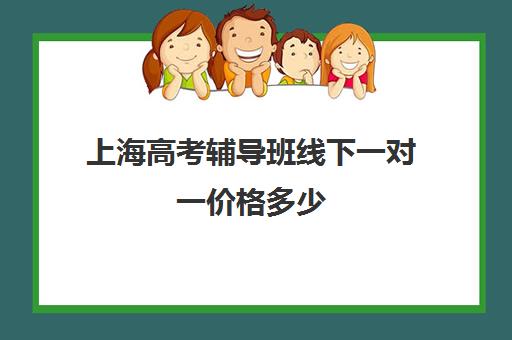 上海高考辅导班线下一对一价格多少(高三辅导班收费)