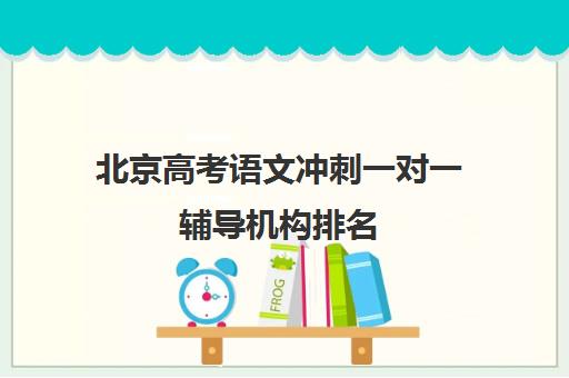 北京高考语文冲刺一对一辅导机构排名(一对一辅导收费)