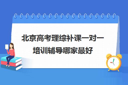 北京高考理综补课一对一培训辅导哪家最好(高考一对一辅导机构哪个好)