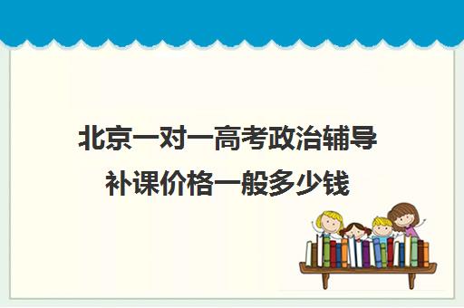 北京一对一高考政治辅导补课价格一般多少钱(一对一补课利弊)