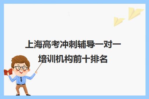 上海高考冲刺辅导一对一培训机构前十排名(高考培训机构排名最新)