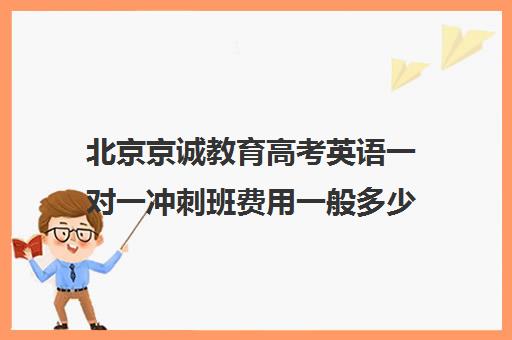 北京京诚教育高考英语一对一冲刺班费用一般多少钱（高考冲刺班一般收费）