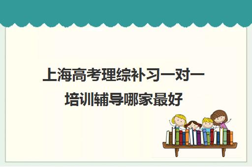 上海高考理综补习一对一培训辅导哪家最好