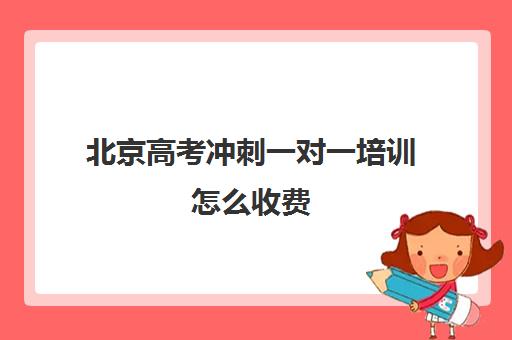 北京高考冲刺一对一培训怎么收费(高考一对一辅导多少钱一小时)