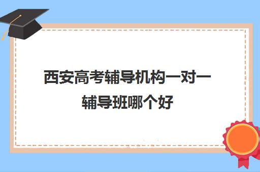 西安高考辅导机构一对一辅导班哪个好(西安高中一对一辅导机构)