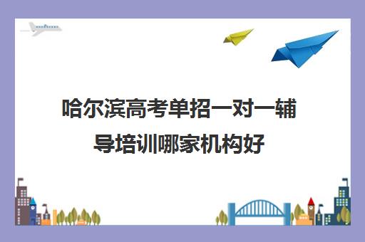 哈尔滨高考单招一对一辅导培训哪家机构好(哈尔滨一对一辅导排名)