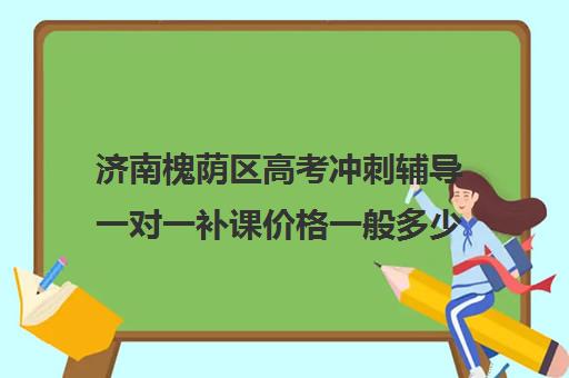 济南槐荫区高考冲刺辅导一对一补课价格一般多少钱(一对一补课收费标准)