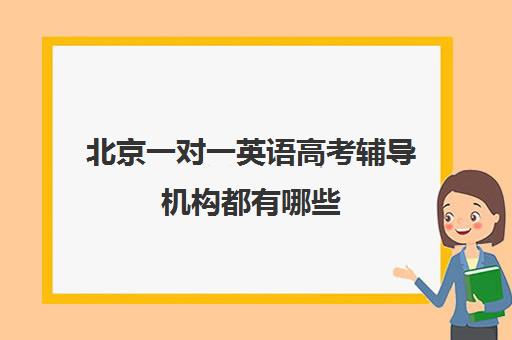 北京一对一英语高考辅导机构都有哪些(一对一辅导有效果吗)