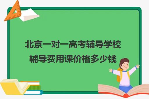 北京一对一高考辅导学校辅导费用课价格多少钱(新东方一对一收费价格表)