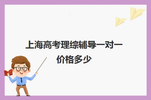 上海高考理综辅导一对一价格多少(高考线上辅导机构有哪些比较好)