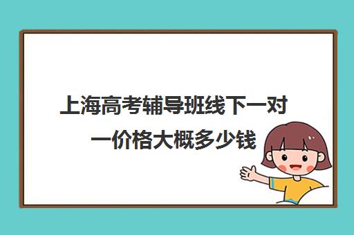 上海高考辅导班线下一对一价格大概多少钱(上海高三全日制补课机构)