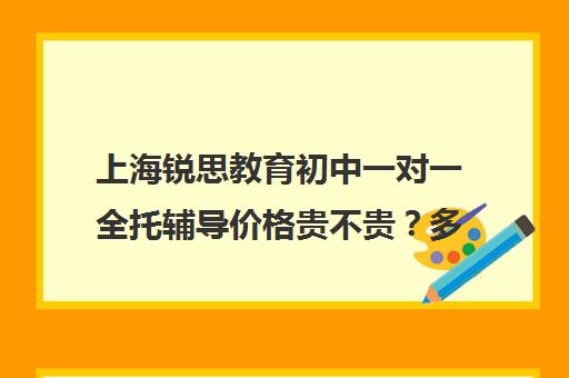 上海锐思教育初中一对一全托辅导价格贵不贵？多少钱一年（上海初中一对一辅导价格）