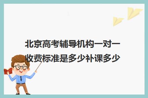 北京高考辅导机构一对一收费标准是多少补课多少钱一小时(高三培训机构学费一般多少)