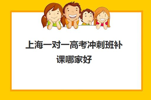 上海一对一高考冲刺班补课哪家好(上海高三全日制补课机构)