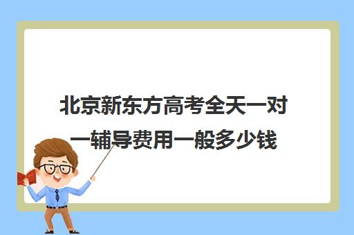 北京新东方高考全天一对一辅导费用一般多少钱（北京高考补课机构）