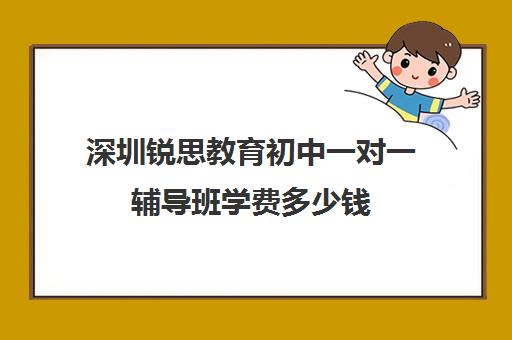 深圳锐思教育初中一对一辅导班学费多少钱(深圳补课一对一多少钱一小时)