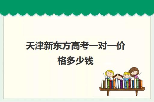 天津新东方高考一对一价格多少钱(天津一对一辅导价格表)