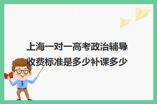 上海一对一高考政治辅导收费标准是多少补课多少钱一小时(上海补课机构排名)