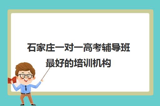 石家庄一对一高考辅导班最好的培训机构(石家庄一对一辅导收费标准)