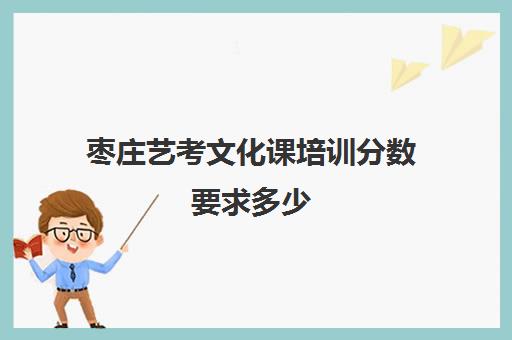 枣庄艺考文化课培训分数要求多少(山东省艺考分数怎么算)