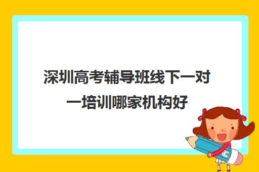 深圳高考辅导班线下一对一培训哪家机构好(高考培训机构哪家强)