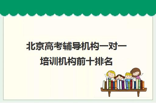 北京高考辅导机构一对一培训机构前十排名(培训辅导机构)