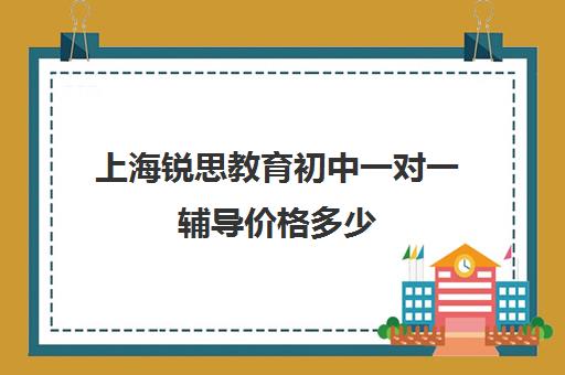 上海锐思教育初中一对一辅导价格多少（锐思教育官网）