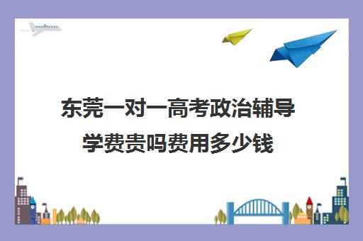 东莞一对一高考政治辅导学费贵吗费用多少钱(东莞高中补课机构排名)