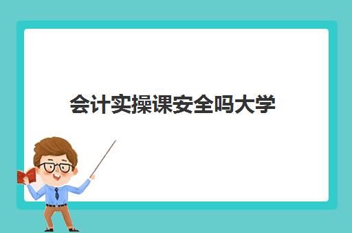 会计实操课安全吗大学(大学会计专业课程难吗)