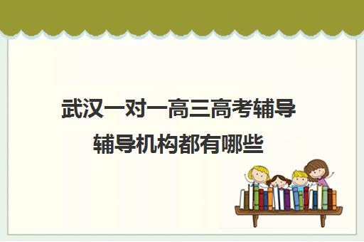 武汉一对一高三高考辅导辅导机构都有哪些(高三补课能提高成绩吗)